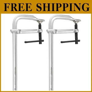 Set di morsetti a F resistenti 12 pollici x 4-3/4 pollici gola - Foto 1 di 11