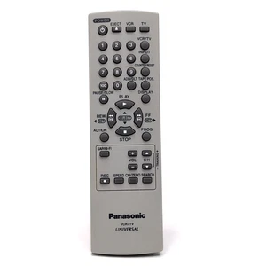 Panasonic EUR7724020 Universal TV DVD VCR Remote UR77EC2406 Tested & Working - Foto 1 di 5