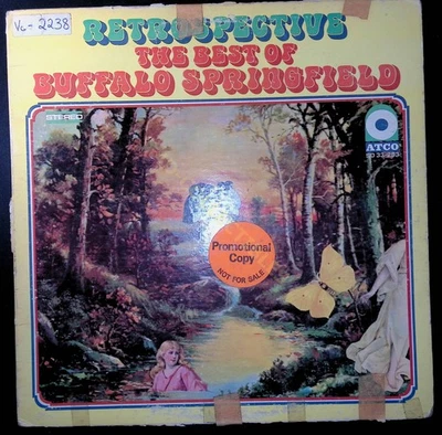 Vintage Vinyl LP Record Album ATCO Promo Copy Buffalo Springfield Retrospective - Image 1 of 4