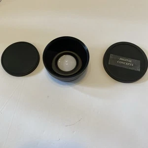 Digital Concepts .45X Wide Angle Macro Lens Digital High Definition With Caps - Picture 1 of 2