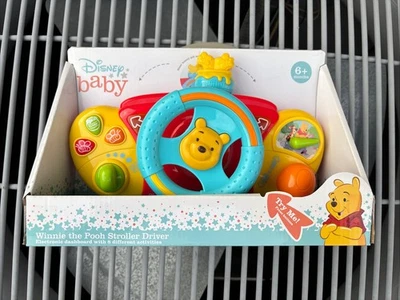 NOVO EM FOLHA! Brinquedo eletrônico Disney Baby Winnie The Pooh carrinho driver painel! - Imagem 1 de 4