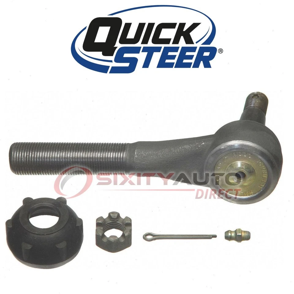 QuickSteer Left Outer Steering Tie Rod End for 1983-1992 Ford Ranger - Gear tn Foto 1 de 4