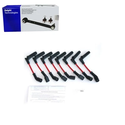 Juego de cables de bujías Delphi para Cadillac Escalade ESV 2007-2008 6,2 L V8 Foto 1 de 4