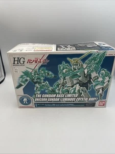 Cuerpo de Cristal Luminoso Bandai HG 1/144 Gundam Base Limitada Unicornio Gundam - Imagen 1 de 2