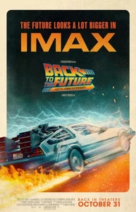 Zurück in die Zukunft 40th IMAX 27x40 Original DS Movie Poster doppelseitig RAR - Bild 1 von 2