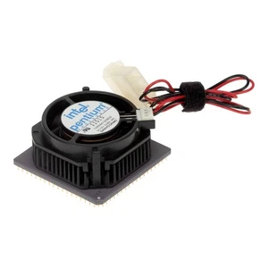 Processeur Cpu Intel Pentium 100MHz Su099 Socket 7 Avec Refroidisseur - Photo 1/2