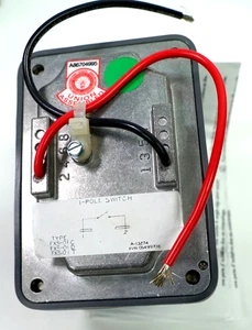 Couvercle interrupteur HUBBELL KILLARK FXS-1C, marche/arrêt 4TZP7 - Photo 1/3
