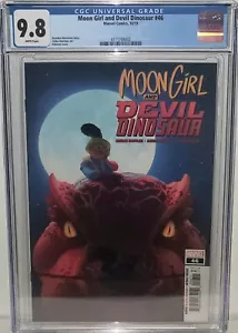 MOON GIRL AND DEVIL DINOSAUR #46 CGC 9.8 2ND TO LAST ISSUE! EXTREMELY LOW PRINT - Picture 1 of 1