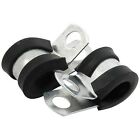 Allstar Performance All18302-50 Aluminum Line Clamps 3/8In 50Pk Line Clamp, Adel