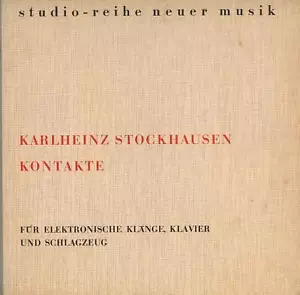 Karlheinz Stockhausen - Kontakte GER LP 1963 (VG/G) Experimental Vinyl BOX ´ - Picture 1 of 2