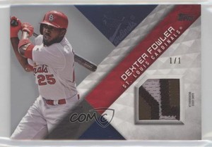 2018 Topps Major League Material Series 2 Platinum 1/1 Dexter Fowler #MLM-DF 4f5