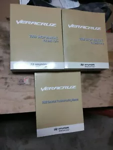 Hyundai Veracruz 2008 fabricante de equipos originales manual de servicio de reparación tienda + 3 libros eléctricos - Imagen 1 de 6