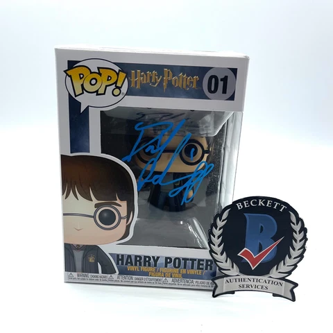 DANIEL RADCLIFFE SIGNED AUTOGRAPH FUNKO POP HARRY POTTER BECKETT BAS COA Cover