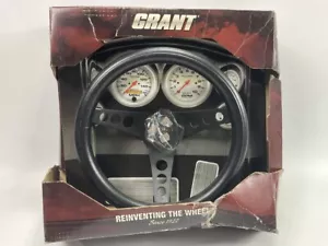 MISSING HORN BUTTON Grant 334 Classic Foam Grip Steering Wheel, 11-1/2" Diameter - Picture 1 of 9