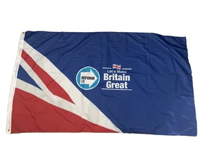 BRAND NEW Reform UK Great Britain Flag 5ft By 3ft Nigel Farage United Kingdom - Picture 1 of 1