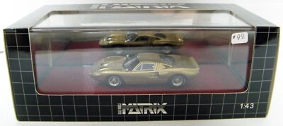 1967 Ford GT40 MkIII gold 1/43 Matrix MX40603-053 MB - Image 1 of 3