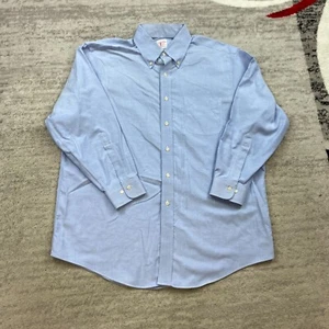 Vintage Brooks Brothers Oxford Hemd 16,5 - 32 blau formell Kleid Outdoor formell Herren - Bild 1 von 12