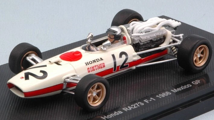 Ebbro EB44262 HONDA RA273 R.GINTHER 1966 N.12 4th MEXICO GP 1:43 - Immagine 1 di 1