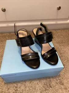 Antonio Melani Clawdia schwarze Keile Größe 6,5 EUC - Bild 1 von 7