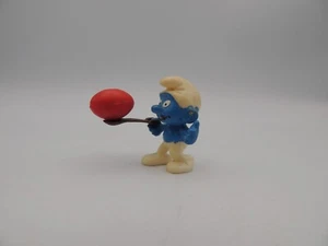 Kinder Ancien Montable - Schtroumpfs Eierlaufschlumpf - Steckfiguren 1983 - Imagen 1 de 17