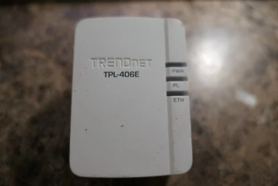 Adaptador AV Powerline TRENDnet TPL-406E2K/A 500Mbps Foto 1 de 2