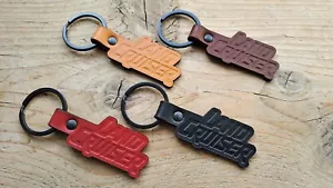 Embossed Leather Keychain for Land Cruiser Fob - Foto 1 di 5