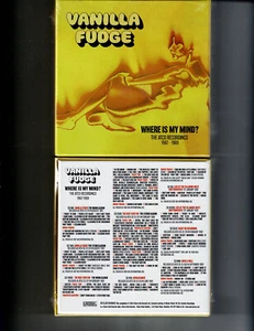 VANILLA FUDGE -WHERE IS MY MIND: ATCO 67-69 (9CD) NEW *106 TRACKS* - Picture 1 of 4