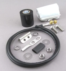 Licht Schutz Boden Set LMR-400 Erdung Set GK-S400TT Mal Mikrowelle - Picture 1 of 5