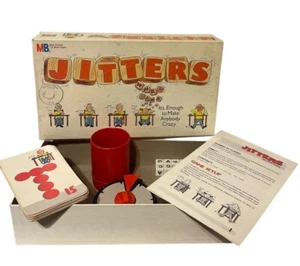 Jitters Wortspiel komplett 12 Würfel Timer Vintage 1986 - Bild 1 von 3