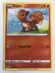 Pokémon TCG Fusion Strike Vulpix 029/264 NM - Picture 1 of 2