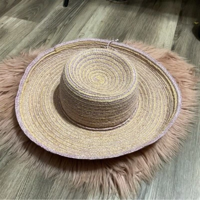 Sombrero de playa Scala rosa lila OS Foto 1 de 4