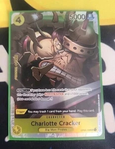 Charlotte Cracker - OP03-108 SR - Pilastri della Forza - Gioco di Carte Nuovo Pezzo Unico - Foto 1 di 1