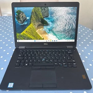 Dell Latitude E7470 Laptop, i7 6th Gen, 8GB RAM, 256GB NVMe SSD, Windows 11 Pro - Picture 1 of 9
