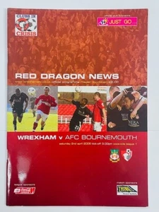 2004/05 WREXHAM V BOURNEMOUTH 02-04-2005 LEAGUE 1 - Picture 1 of 1