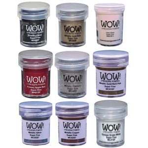 ¡UAU! Polvos gofrados 15ml Super Fine Grade (Elegir color) - Imagen 1 de 29