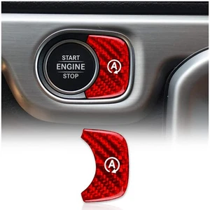 Mercedes Benz Gls X167 Gle W167 W464 Carbon Fibre Interior Start Stop Sticker - Picture 1 of 8