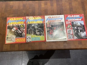 Classic Motorcycling Legends Magazine x 4 1984 - Picture 1 of 1