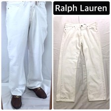 Ralph Lauren White Denim Classic Fit