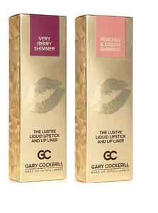 The Lustre Liquid Lipstick and Lip Liner Gary Cockerill Very Berry Peaches Cream - Bild 1 von 15