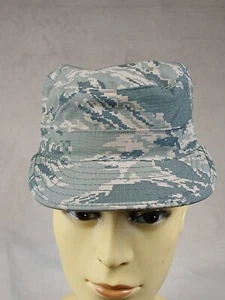 Sekri Industries 7 1/8 Air Force Utility Cap Pixilated Camo Military Patrol - Picture 1 of 7