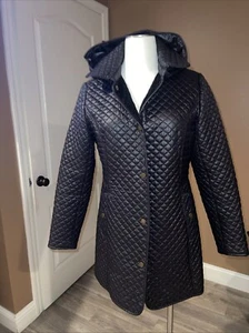 JohnsBay Women Parka Jacket Size S Color Black - Picture 1 of 9