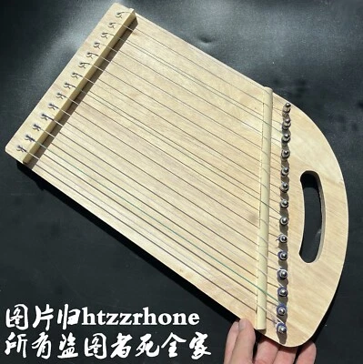 14 String Chinese Guzheng Practice Finger Tool Musical Instrument Chinese Zither - Image 1 of 4