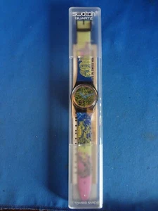 1990 Working SWATCH WATCH Christopher Columbus THE GLOBE + Battery - Bild 1 von 9