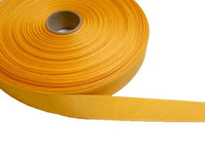 Yellow Gold Grosgrain Ribbon 7/8" wide x 9 yards Schiff Crafts Polyester B21 - Picture 1 of 3