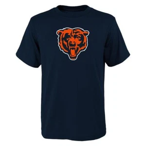 Chicago Bears NFL Youth Boys Blue Short Sleeve Tee Shirt, Medium (10/12) - NWT - Picture 1 of 4