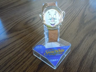 Reloj Pulsera Disney Blancanieves y los 7 Enanitos "DOPEY" Timex - Necesita Batería Foto 1 de 4