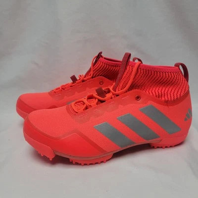 Adidas The Gravel 2.0 Zapatos de Ciclismo Hombres Talla 7.5 Mujeres 8.5 #IE7014 Naranja/Rojo Foto 1 de 4