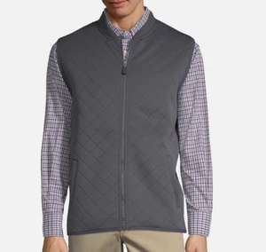 Haggar Quilted Lightweight’s Stretch Vest in Gray - Men's Size XL - NWT (S8) - Picture 1 of 6