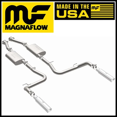 Sistema de escape trasero gato MagnaFlow Street 2,5" 1999-2004 Ford Mustang SVT Cobra Foto 1 de 4