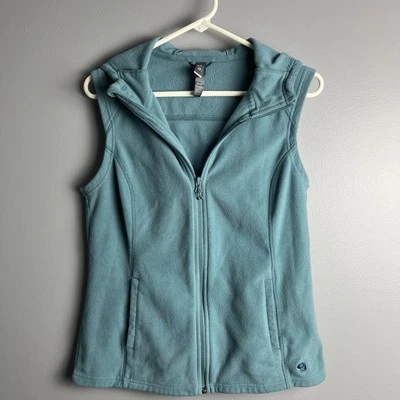 Chaleco Mountain Hardwear para mujer M mediano paisaje marino polar cremallera completa chaqueta con capucha Foto 1 de 4